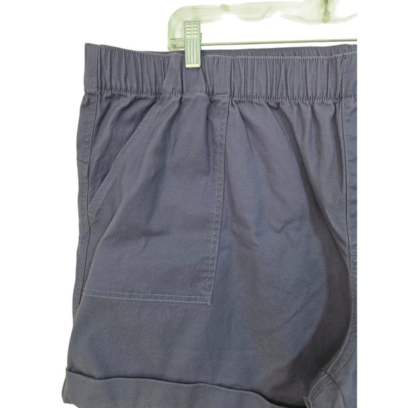 Blue Mountain Women's 2X Comfort Waist Hiking Gardening Shorts Navy Blue NWT - Picture 2 of 6